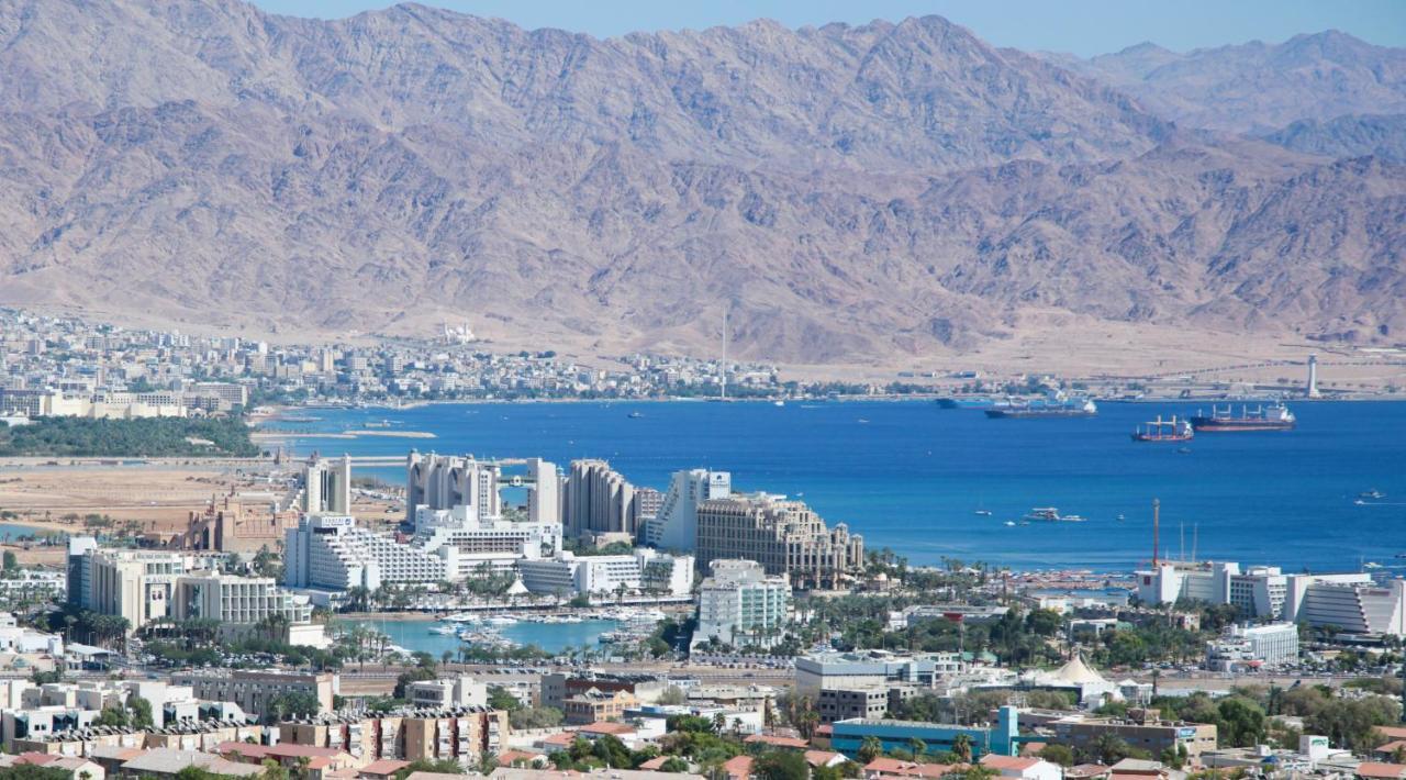 ★ Amazing View ★ Relaxing Balcony ★ Quiet ★ Leilighet Eilat Eksteriør bilde